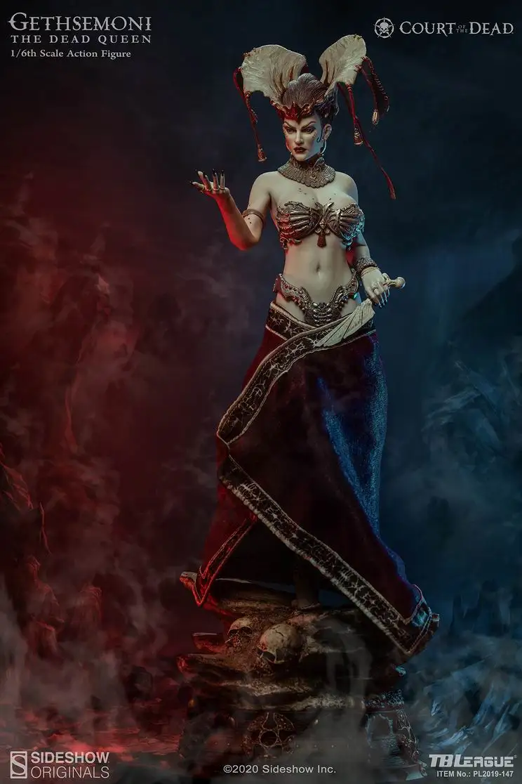 

TBLeague PL2019-147 1/6 смерть суд игрового персонажа death queen демон queen ролевые игры в наличии 12 дюймов Женская кукол