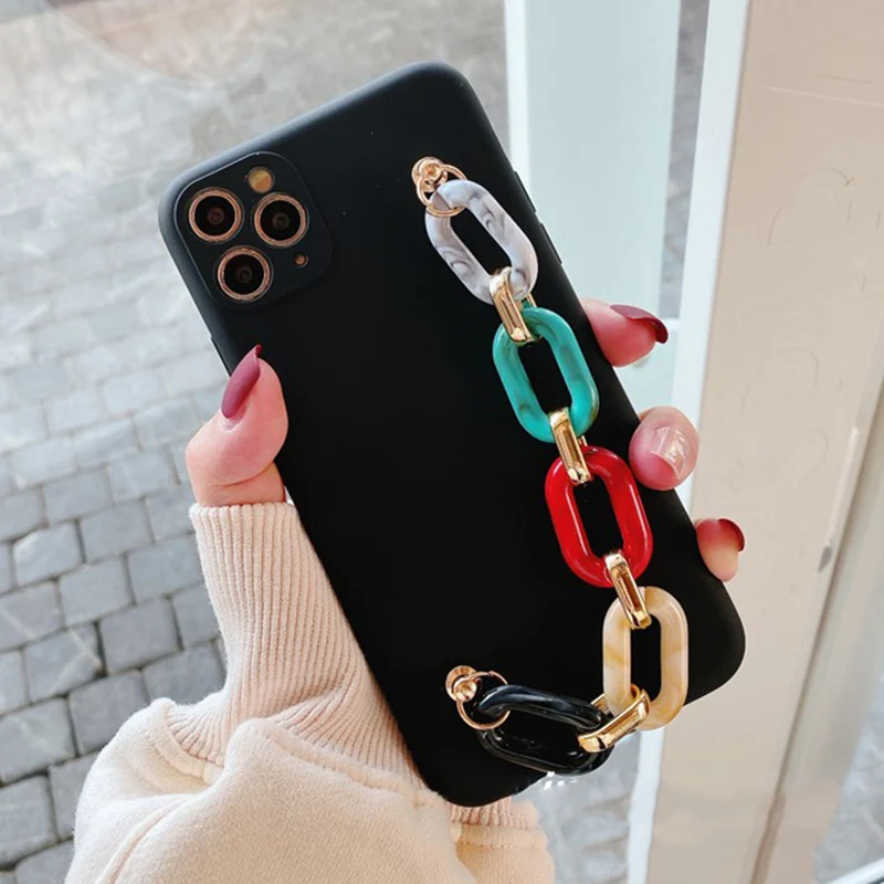 Чехол для Xiaomi Redmi Note 10 9T 8T 7S 6 Pro 5 4X 3 Hongmi Y1 Y2 Y3 мягкий чехол из ТПУ с браслетом |