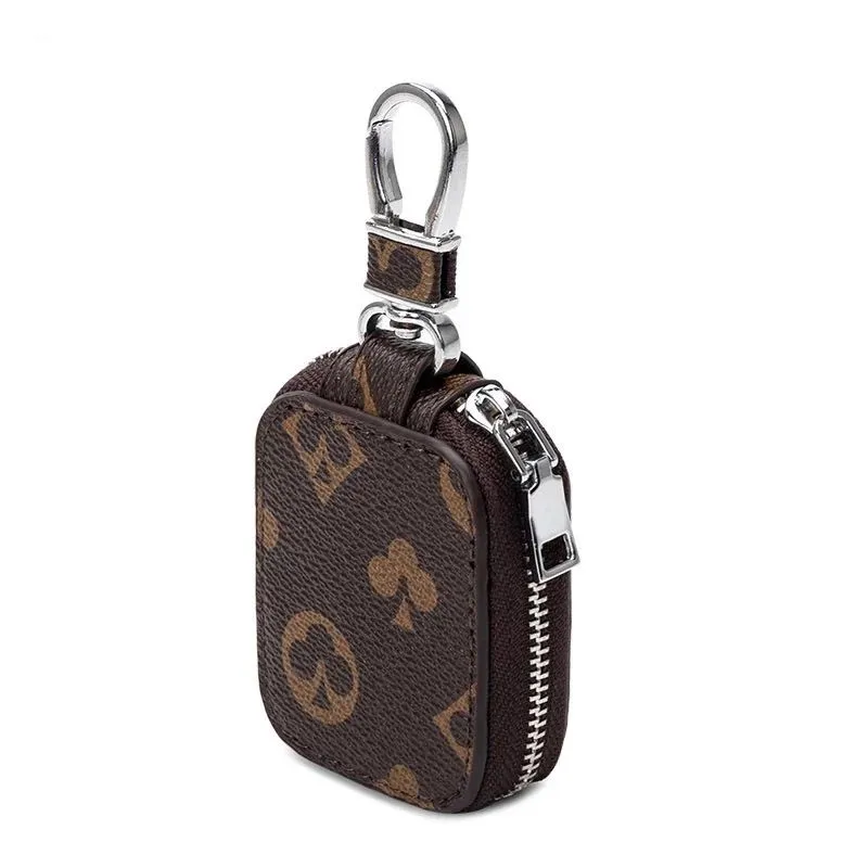 

Car Key Case New Men's And Women's Large-Capacity Multifunctional Practical Leisure Waist Zipper Key Protection