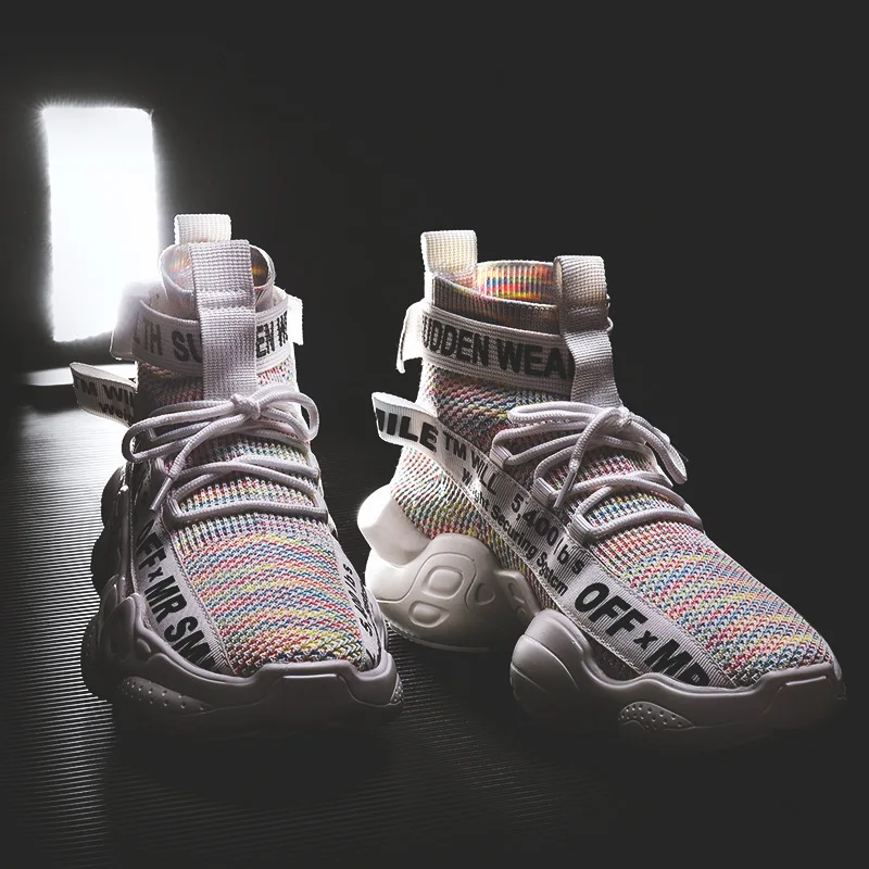 Уличные корейские трендовые носки для студентов кроссовки бега мужские