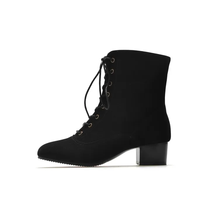 Большие размеры 9 10 11 16 Ботинки Женская обувь Ботильоны для женщин Женские