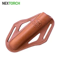 nextorch v68 portable baton genuine leather holster fits belt width 45mm