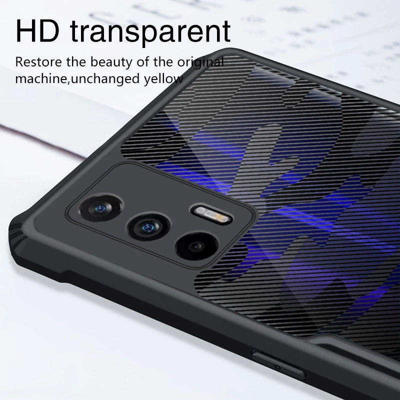 rzants for oppo realme gt 5g master edition case hard camouflage protection slim thin small hole cover free global shipping