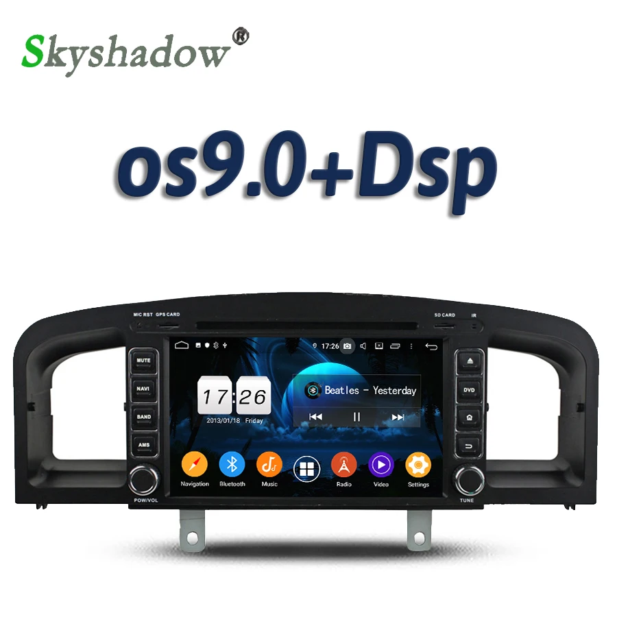 DSP TDA7851 IPS для Lifan 620 Android 10 2 Гб ОЗУ 16 4 ядра автомобильный dvd плеер GPS карта RDS радио