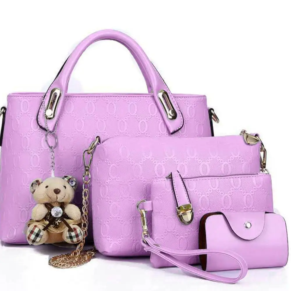 

Handbag for Women Tote Bag Shoulder Bags Satchel 4pcs Purse Set
