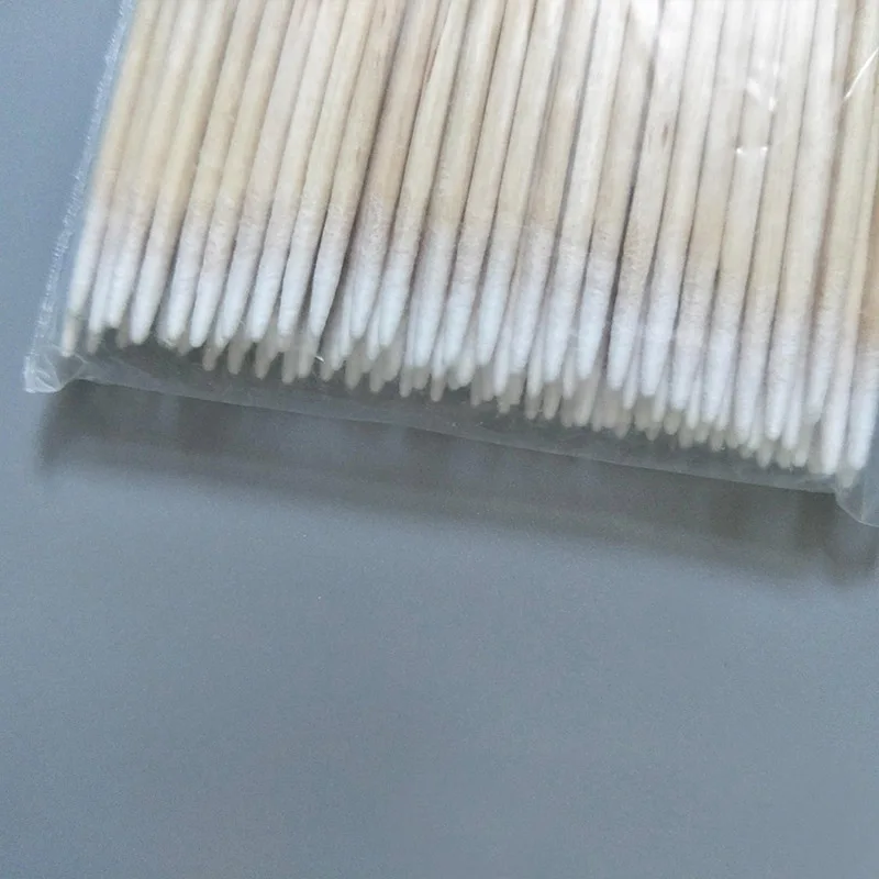 Высококачественные ватные палочки одноразовые с одной заостренной головкой для
