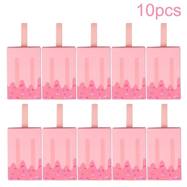 Pink Ice Cream FENGRISE/вечерние украшения в виде слона для мальчиков и девочек, украшения для вечеринки на день рождения, детские голубые и розовые украшения в виде конфет - Цвет: Pink Ice Cream