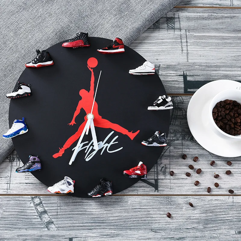 

3D Three-dimensional Wall Clock, Aj1-12 Digital Wall Clock, Creative Clock, Home Decoration, Wall Decoration