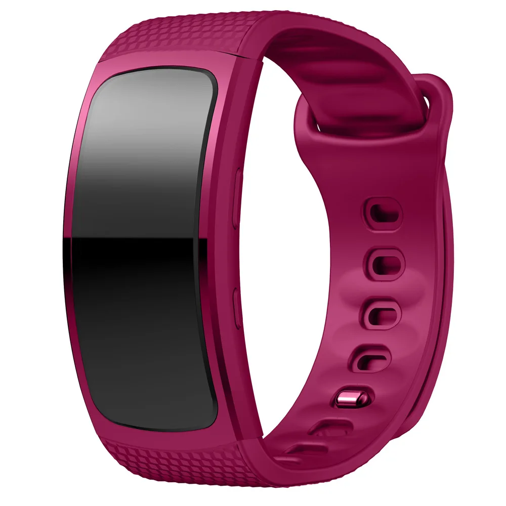 Ремешок силиконовый для Samsung Gear Fit 2 Pro защитный чехол Fit2 PRO | Электроника
