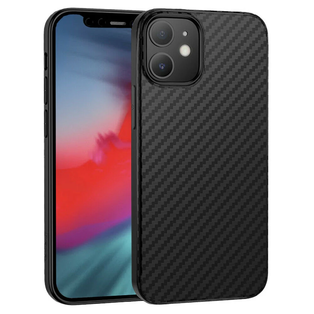 

Coque Silicone Noir For iPhone 12/12 Pro/Max/12 Mini/6/7/8/XS/XR/11 SE 2020