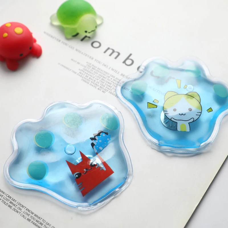 Mini Winter Reusable Gel Hand Warmer Cute Cartoon Instant Self Heating Pack Warm | Бытовая техника