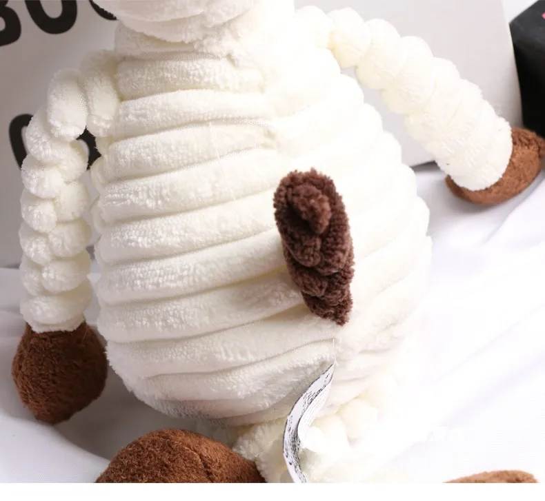 Полосатая бархатная кукла серии животных в лесу слоны львы лисы свинки утки