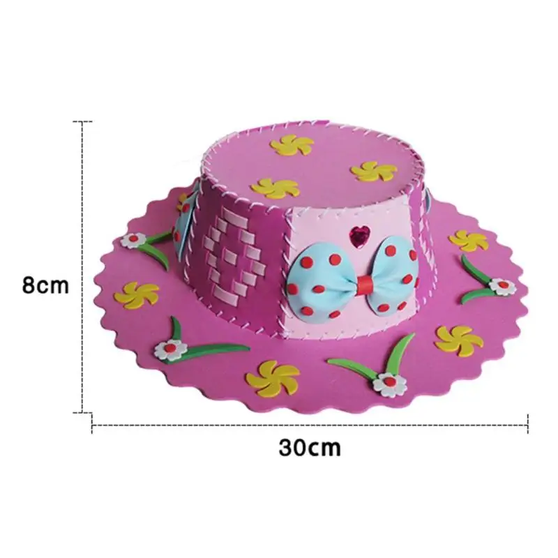 Креативная шляпа EVA DIY мультяшная Кепка детские подарки детский сад головоломка