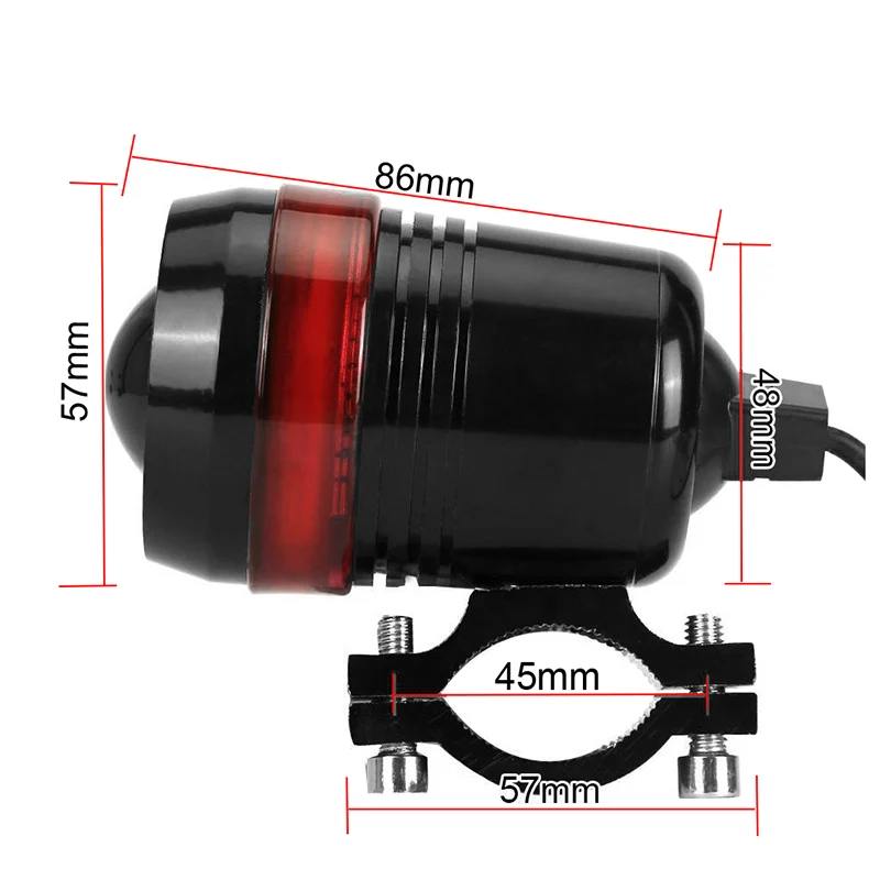 Мотоциклетная светодиодная фара U2 Angel Eye U3 30 Вт 6500 К 2 шт./комплект| |
