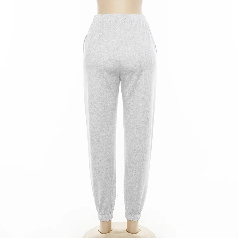 Женские длинные брюки-шаровары в уличном стиле свободные спортивные