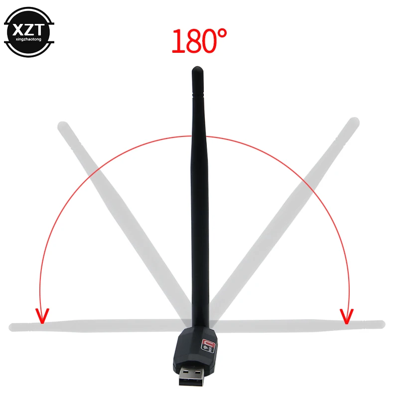 USB Wi fi адаптер 150 Мбит/с антенна 2 4 ГГц|Сетевые карты| |