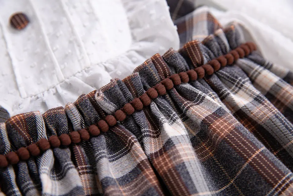 Pettigirl/многоцветное Сетчатое платье для девочек с воротником рюшами детское