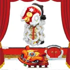 Костюм для собак, танцевальная одежда дракона, костюм для весеннего фестиваля и зимнего щенка, танцевальный костюм для домашних животных с Львом, куртка для маленьких собак и кошек