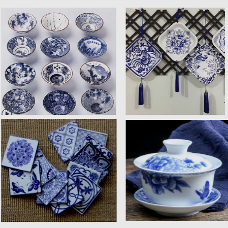 5 шт. керамическая глина глазурованная подглазурная Цветочная бумага