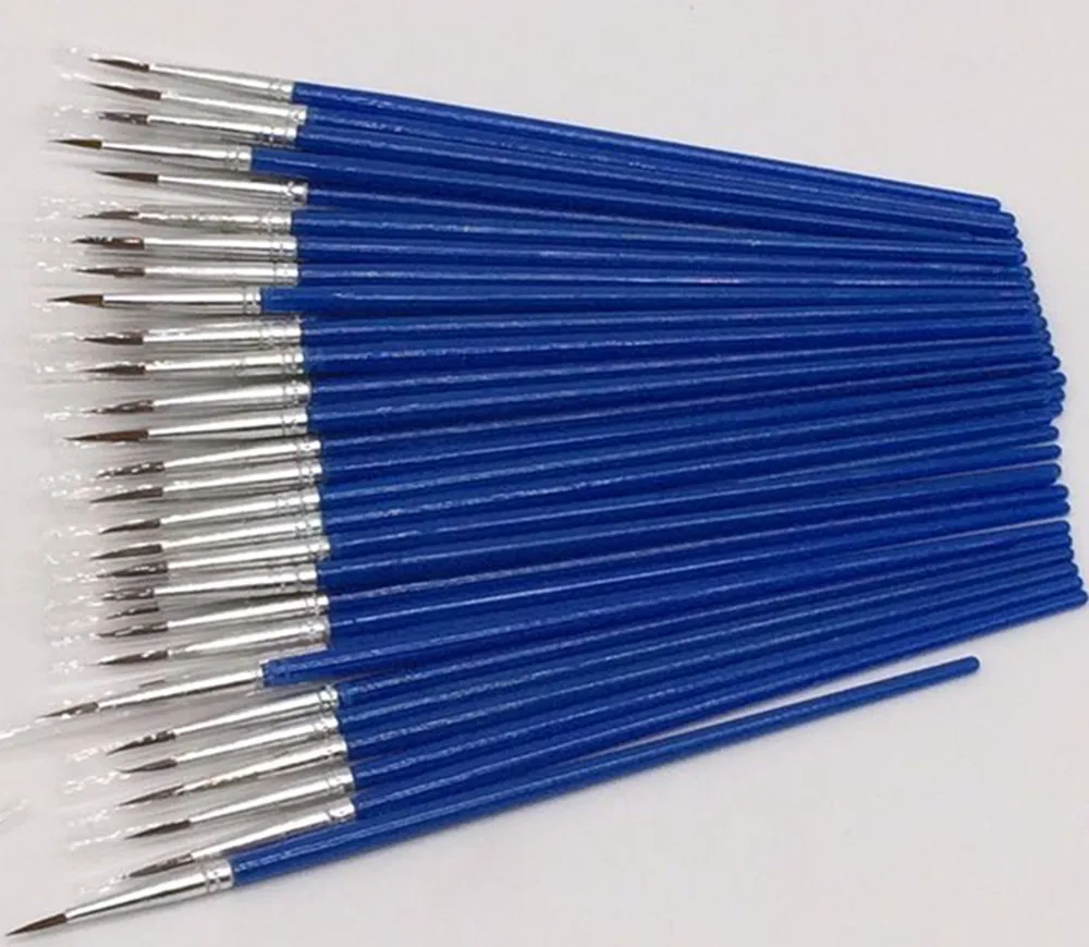 100 шт. тонкая ручная роспись тонкий крючок ручка для рисования ручки краски кисть