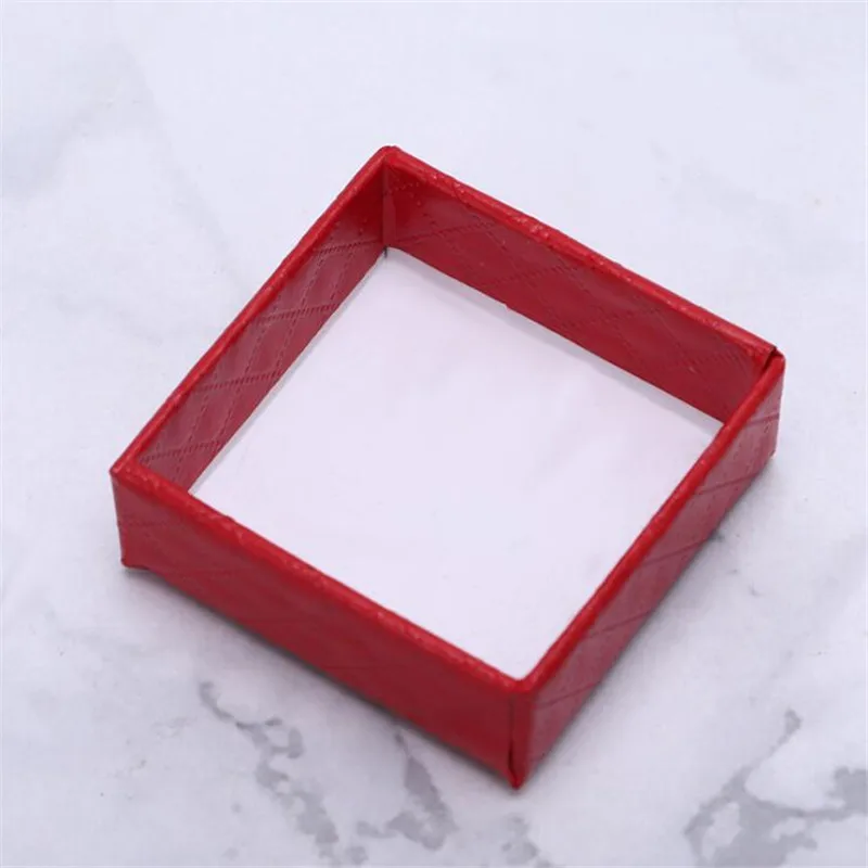 

Cardboard Jewelry Ring Boxes Gifts Present Storage Display Box For Necklaces Bracelets Earrings Rings Necklace Square Rectangle