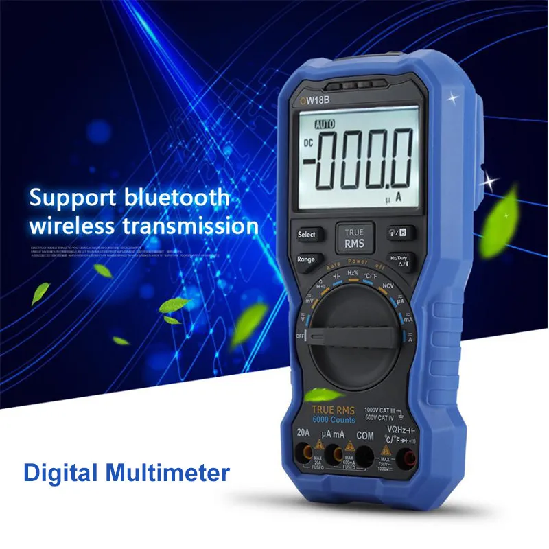 OW18B Digital Multimeter Data Logger Thermometer Kit Bluetooth Ammeter Voltmeter | Инструменты