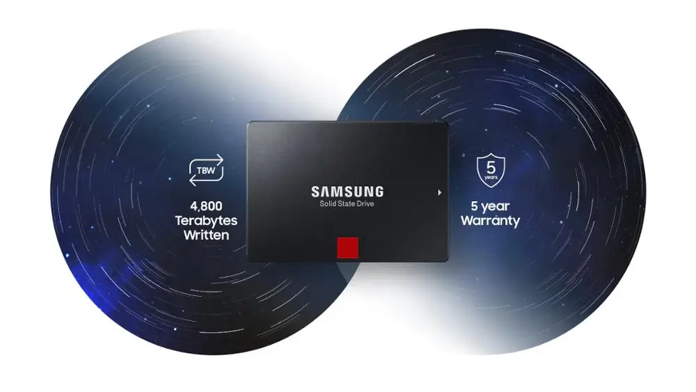 SAMSUNG 860 PRO Solid State Drive 256GB 512GB 1T SATAIII 2.5" SSD 560MB/s(Read) 530MB/s(Write) Hard for Desktop Laptop PC on.