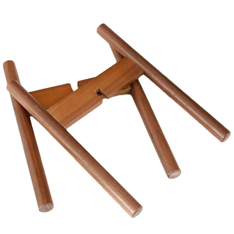 Деревянная стойка для цветочных Горшков | Дом и сад