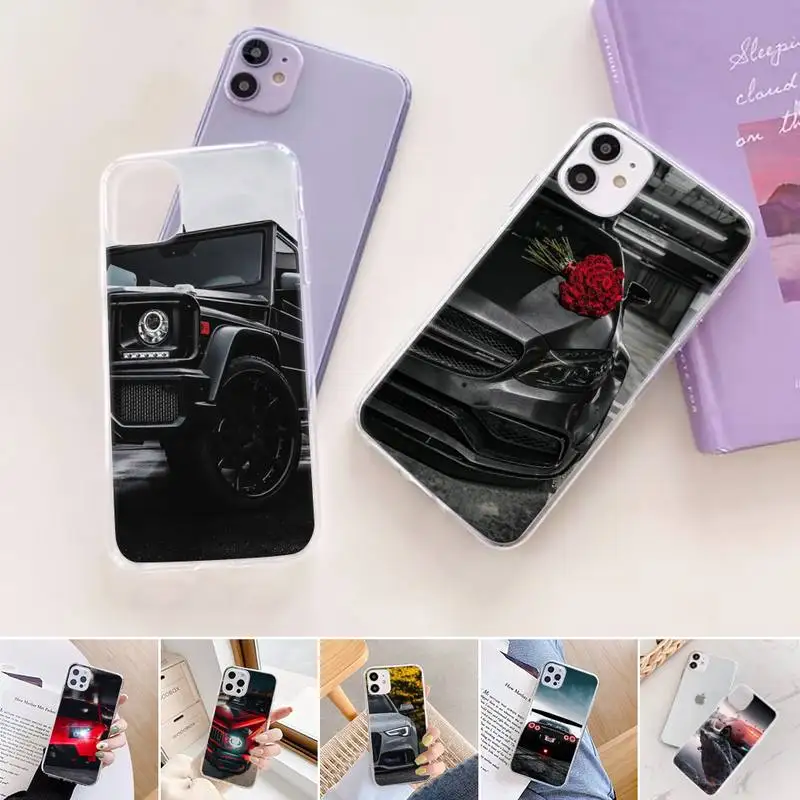 

Sports Cars Male Men Phone Case For iphone 12 11 mini x xs xr pro max 8 7 6s 6 5 5s 5c se plus Transparent soft