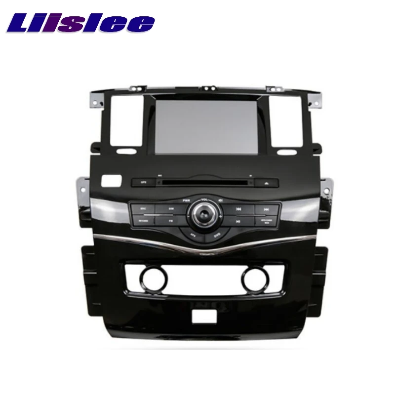 Автомагнитола LiisLee для Nissan Patrol Y62 2007 ~ 2018 мультимедийный телевизор DVD GPS аудио Hi Fi