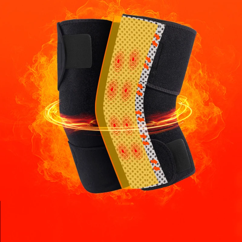 1 пара Самонагревающиеся наколенники Магнитная Терапия Наколенники для
