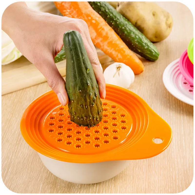 

Plastic Novelty Gadget Kitchen Garlic Press Cucumber Crusher Chopper Kitchen Accessories Garlic Presses Garlic Crusheres