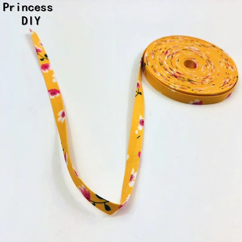 Лента тканевая шифоновая с цветочным принтом 75 мм 10/25/40 | Дом и сад