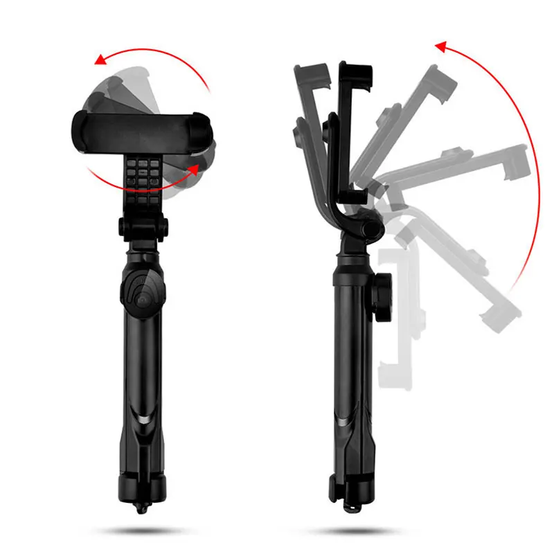 

3 In 1 Wireless Bluetooth Selfie Stick Handheld Monopod Shutter Remote Foldable Mini Tripod for IPhone XR 8 X 7 6s Plus Xiaomi