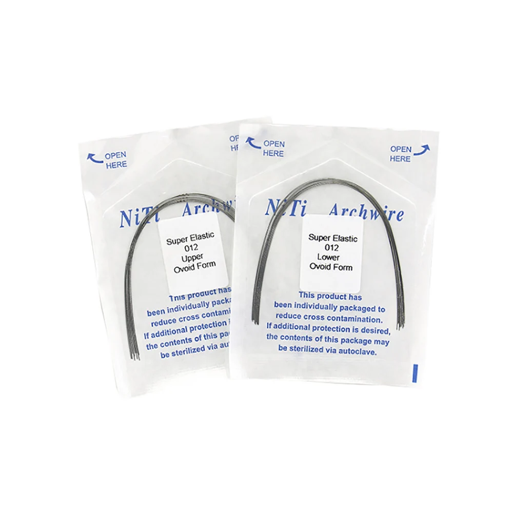 10 шт./пакет нити нить из сплава стоматологический ортодонтический арочный провод