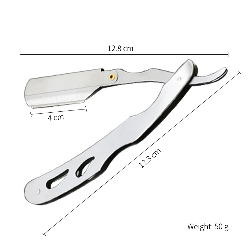 Мужская бритва парикмахерские инструменты и лезвия античный черный складной нож
