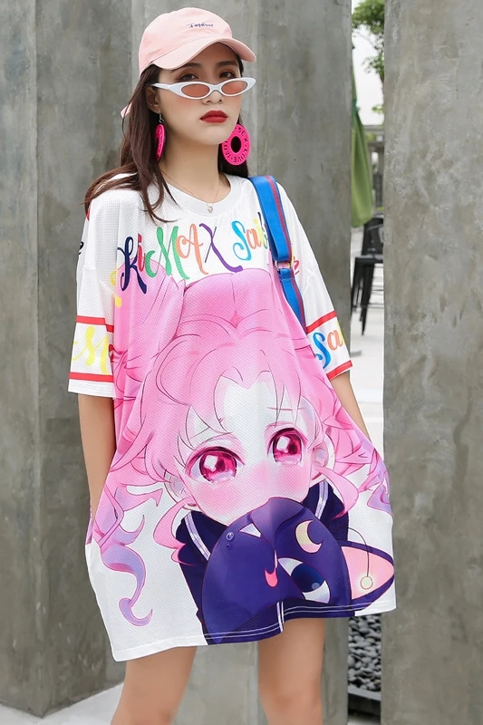 

Tide brand new 2020 short-sleeved t-shirt female ins tide fashion casual large size loose was thin and fat mm top women