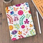 Чехол-карандаш для iPad Air 4, 10,2, 8 поколения, 2020 Pro, 11, 2021, с цветами