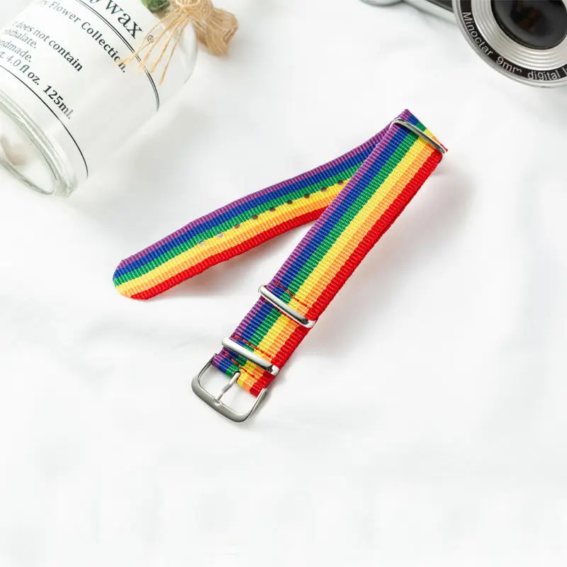 Плетеный Радужный Браслет для женщин девушек геев бисексуалов транссексуалов |