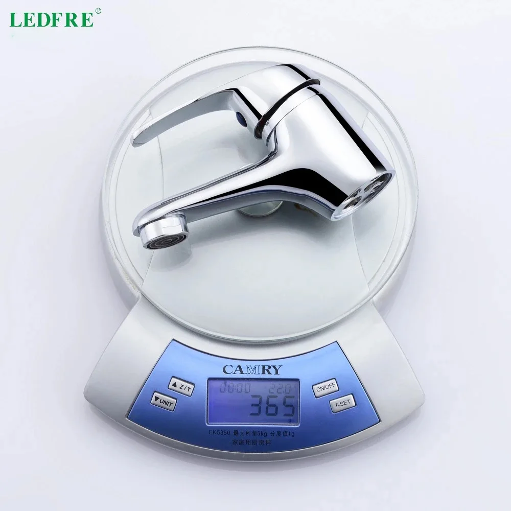 Однорычажный смеситель LEDFRE LF56A100 кран для ванной комнаты горячей и холодной