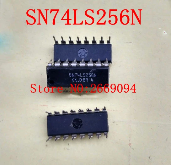 

10 шт./50 шт. Бесплатная доставка SN74LS256N 74LS256N HD74LS256P HD74LS256 74LS256 74LS256P DIP-16 Новинка