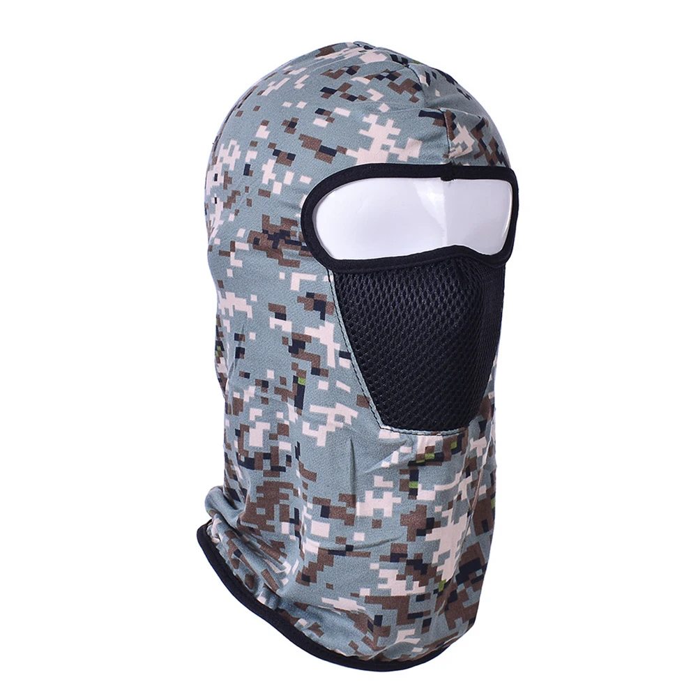 Камуфляжная велосипедная маска камуфляжная шапка Балаклава на все лицо лыжная
