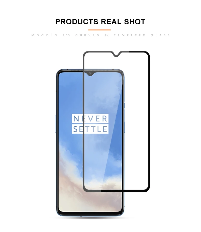 Mocolo закаленное стекло для oneplus 7T pro защита экрана полное покрытие 9H стеклянная пленка oneplus 7t pro глобальная передняя крышка one plus 7T