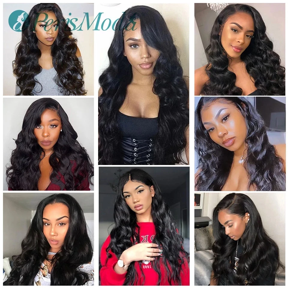 Парики из синтетических волос на сетке спереди перистоида волнистые