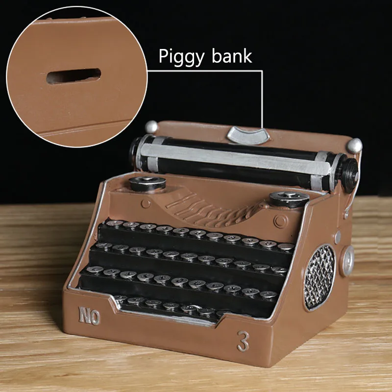 Креативные ретро-радиофигурки миниатюрная модель Статуэтка из смолы для