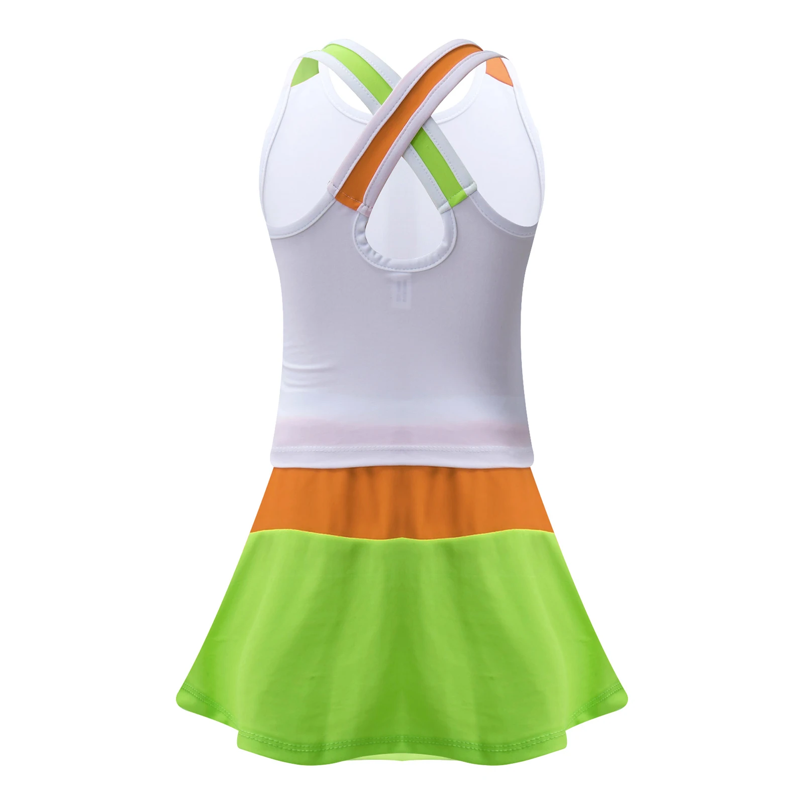 Комплект для тенниса из 2 предметов детская одежда спортивный жилет и юбка