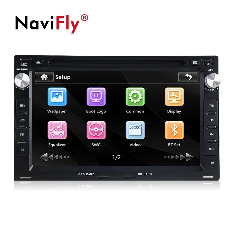 2din 7 дюймов Автомобильный DVD для VW Golf4 T4 Passat B5 Sharan мультимедийный плеер с gps