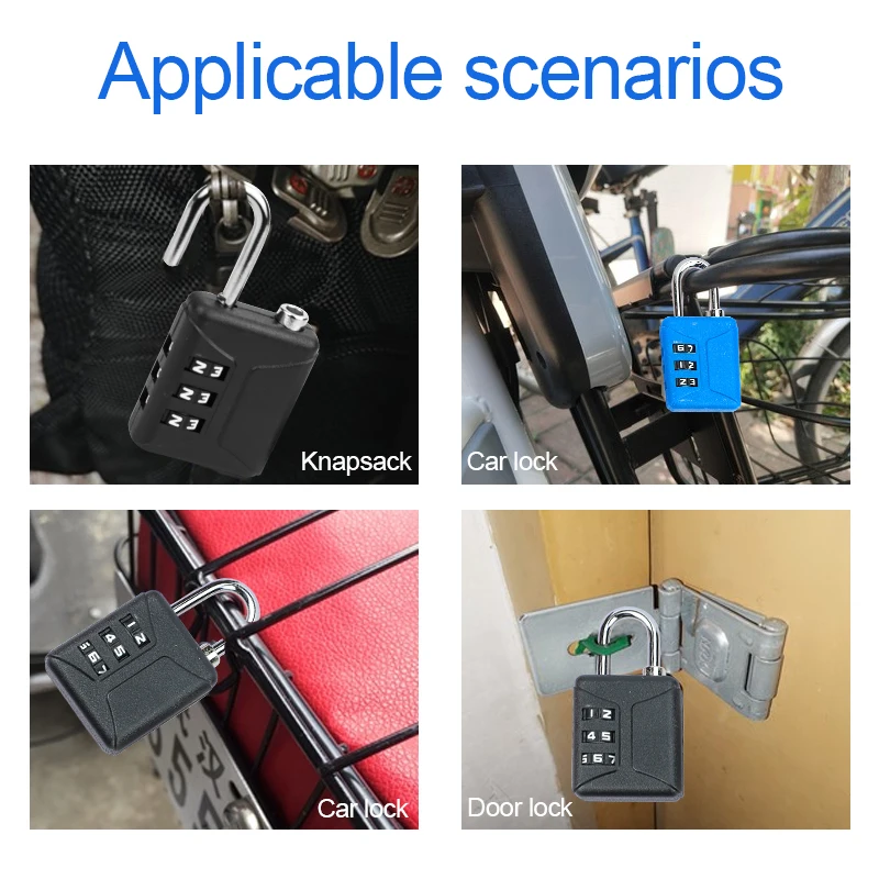 Легкий Комбинированный Замок DANPHEN с кодовым номером навесной замок для багажа