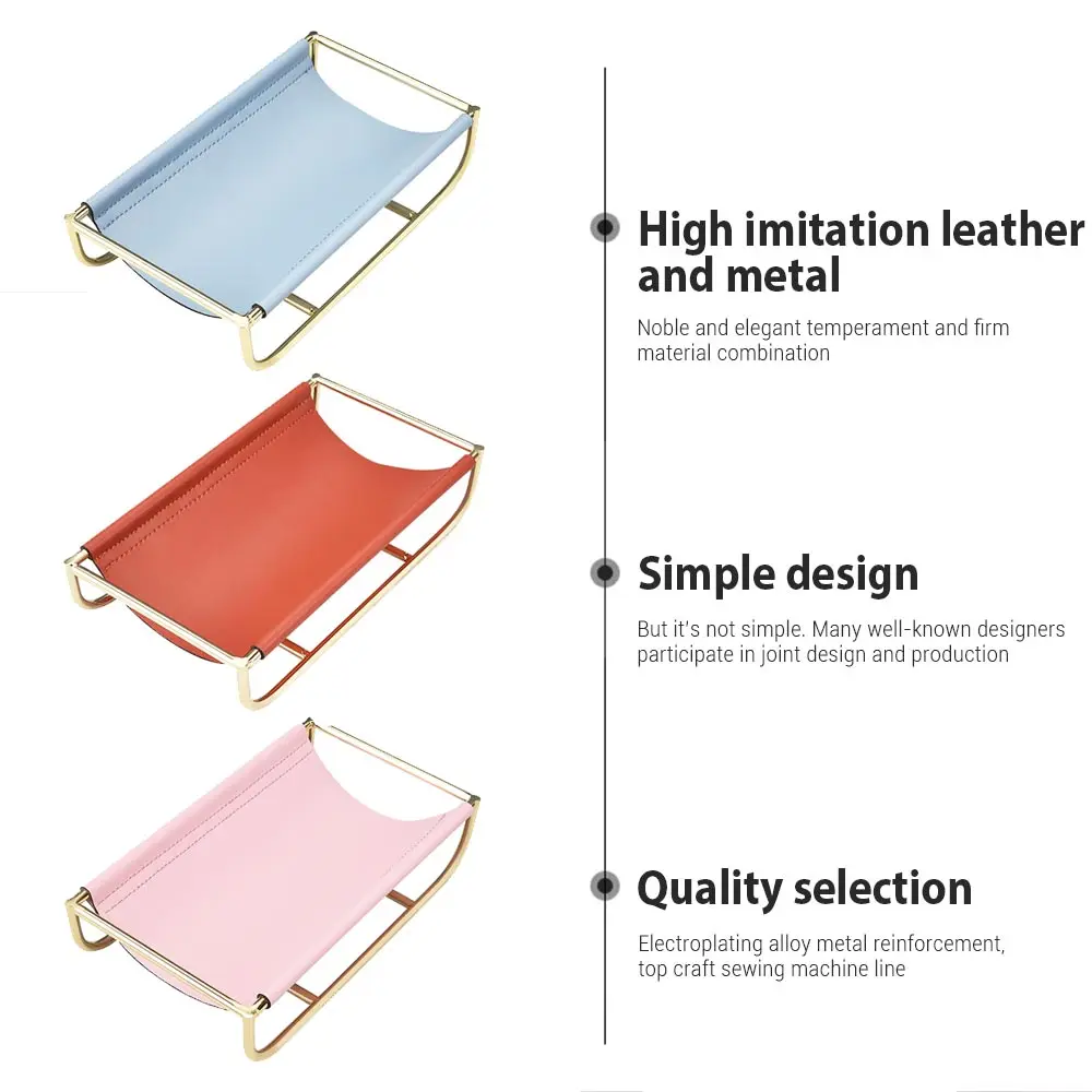 Железная кожаная стойка для хранения ключей в скандинавском стиле стеллаж