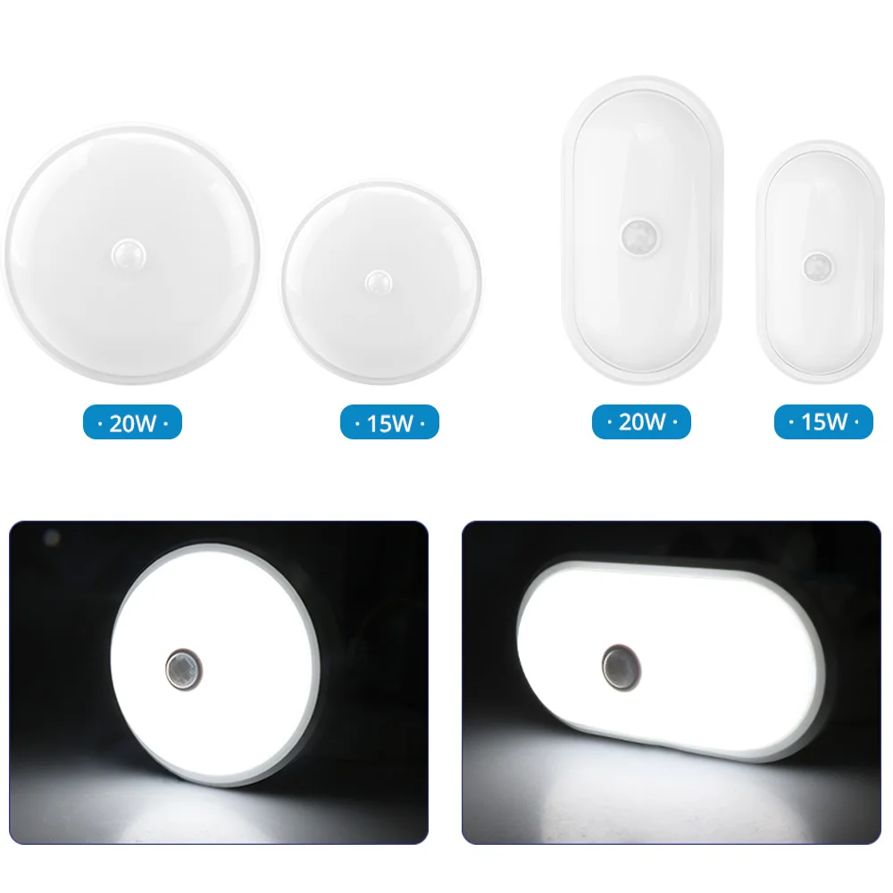 Круглый/овальный светодиодный влагозащищенный потолочный светильник IP65